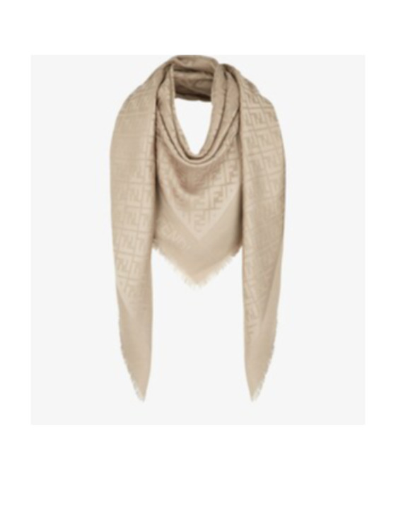 Image 2 of Fendi Monogrammed Scarf