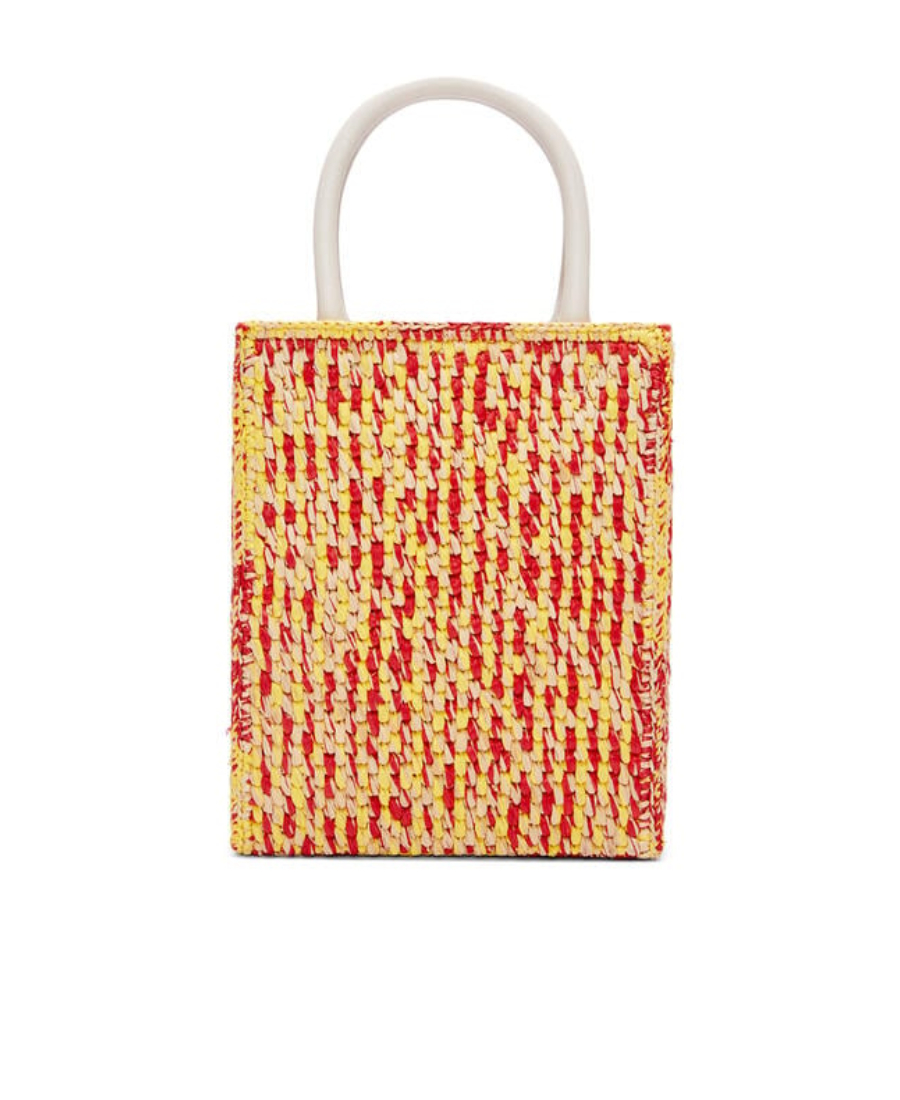 Loewe Logo Printed Top Handle Tote Bag - SENSER
