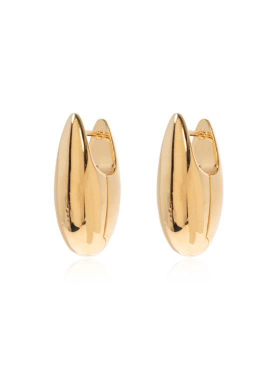 Image 2 of Bottega Veneta Small Ellipse Earrings