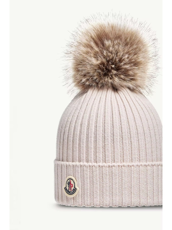 Image 2 of Moncler Enfant Pom Pom Beanie