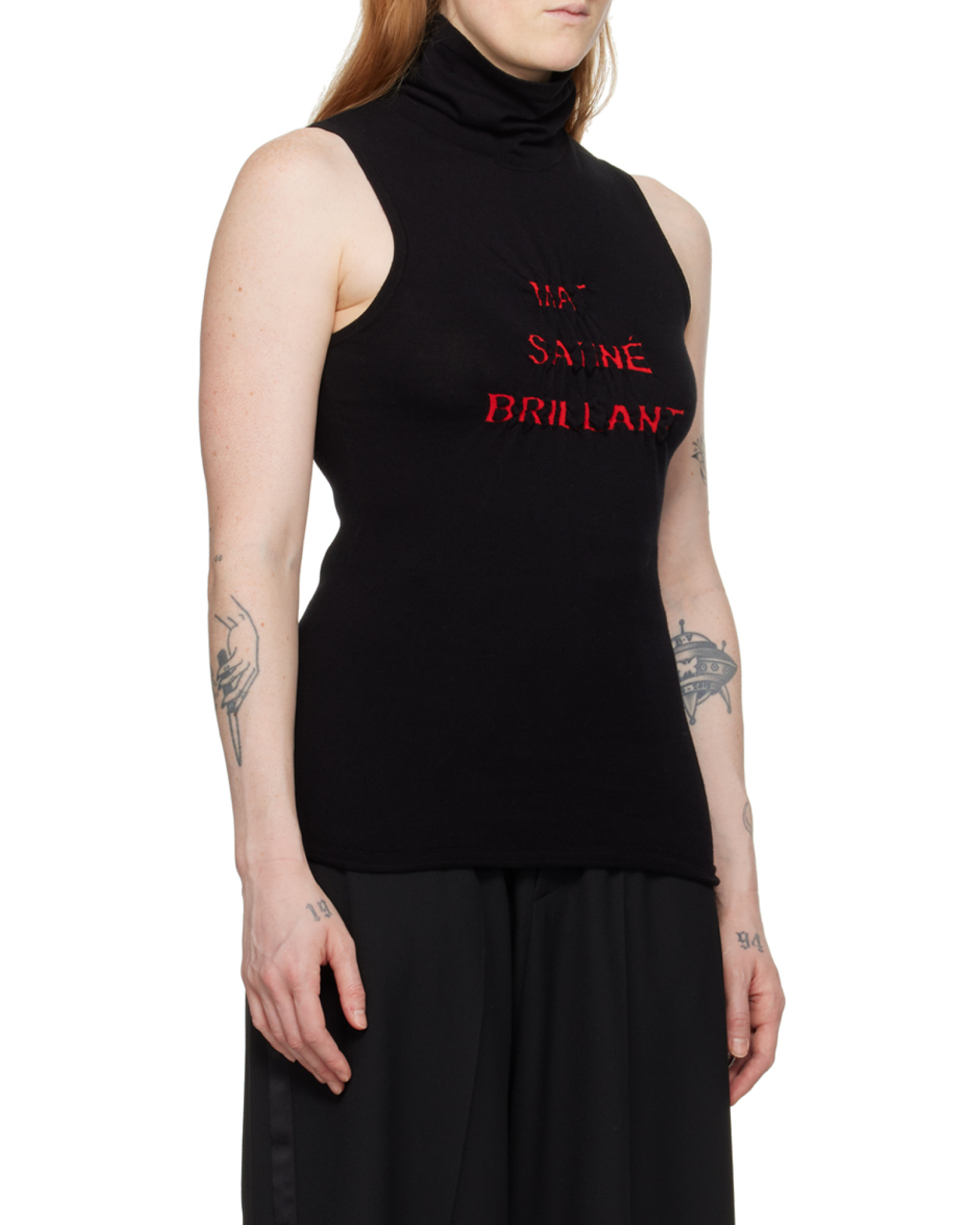 Mm6 Maison Margiela MM6 Maison Margiela High-Neck Sleeveless