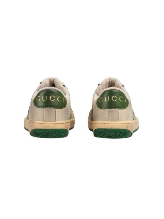 Image 6 of Gucci Kids Screener Lace-Up Sneakers