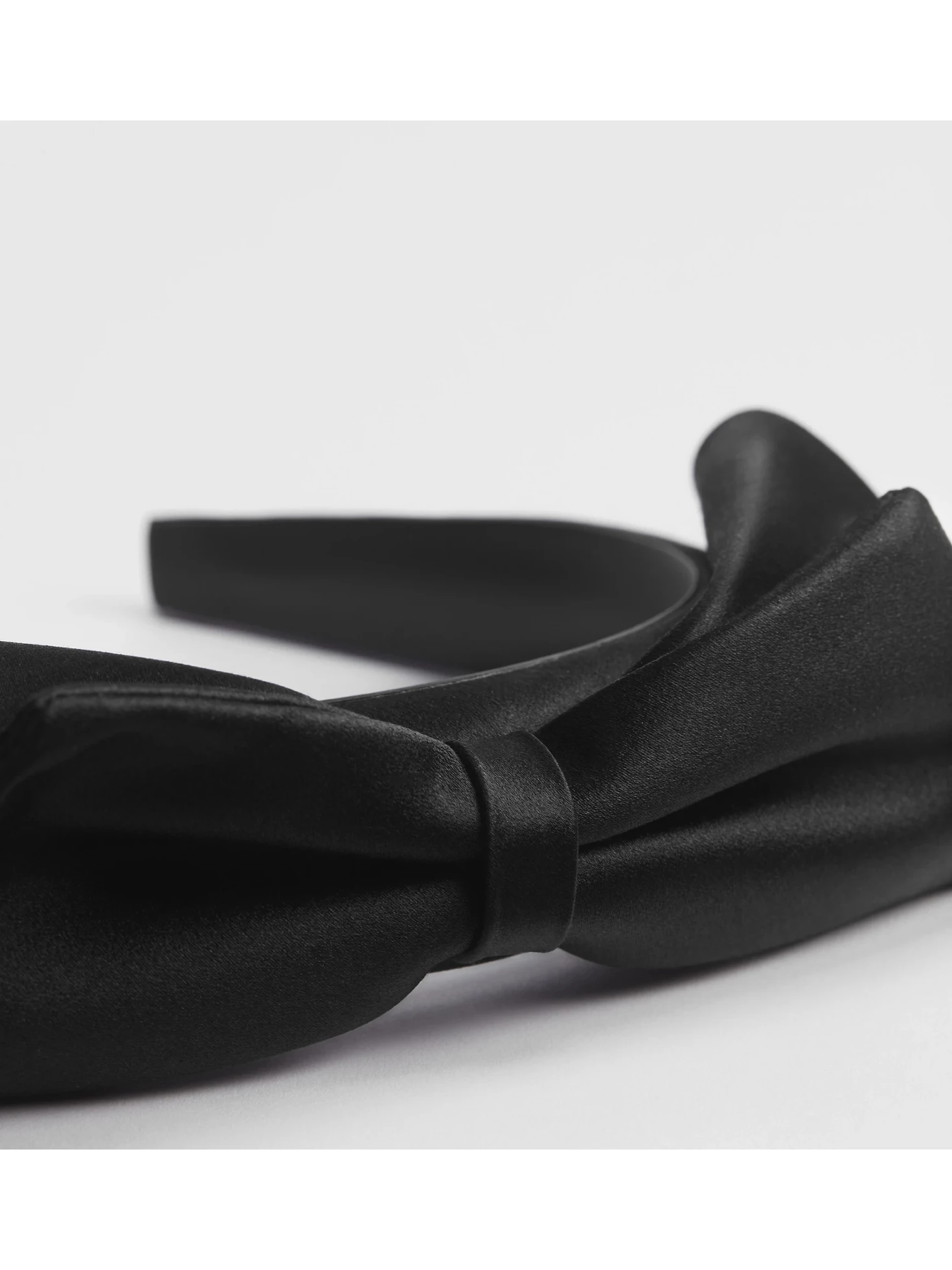 Dior silk/satin headband Dior ブラック ヘアバンド Dior Zigzag Headband Black Silk  main image 3