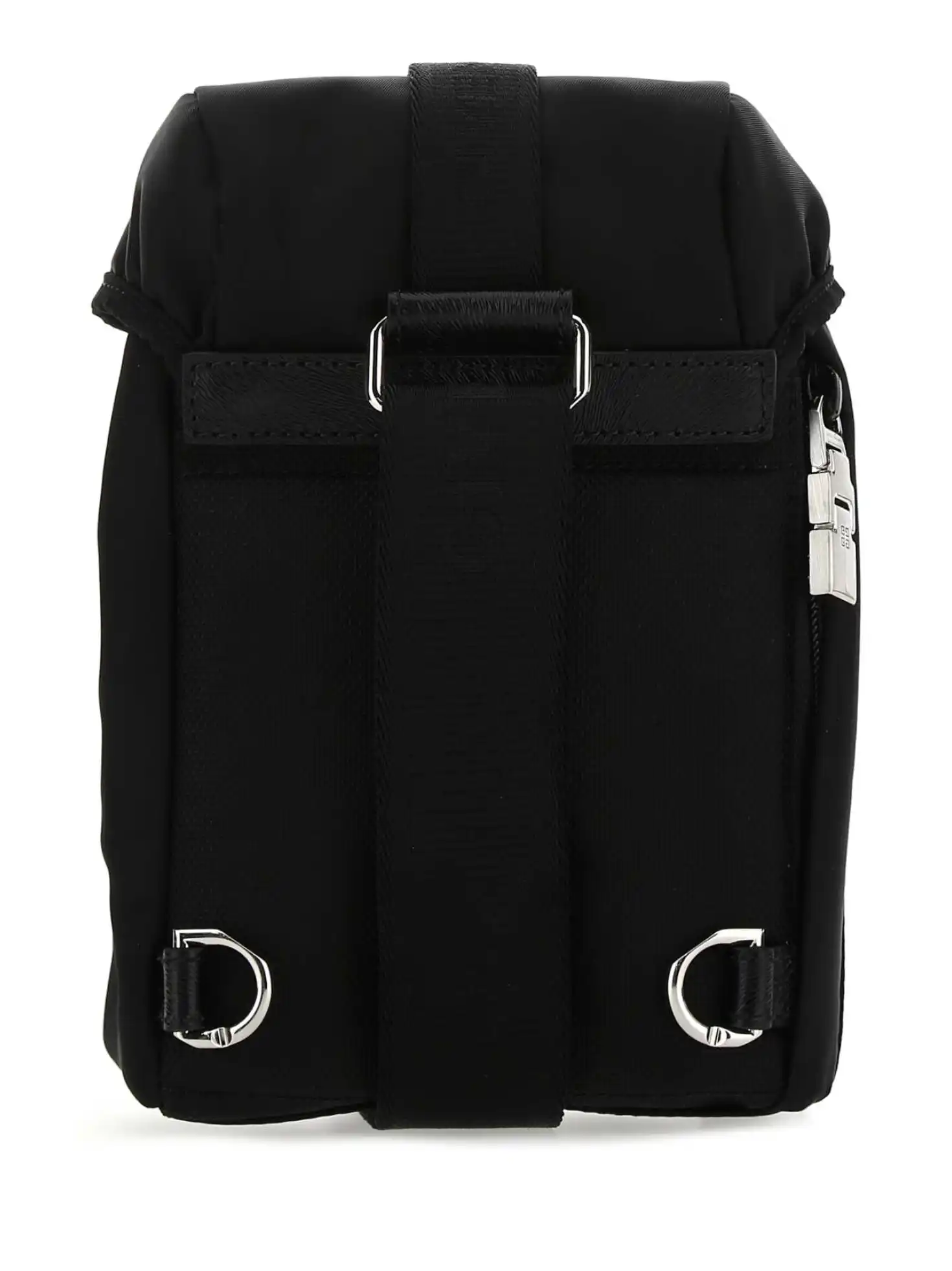 black mini backpack givenchy Nylon Zipper closure with double leather zipper pull Givenchy Men's Cargo Backpack in
