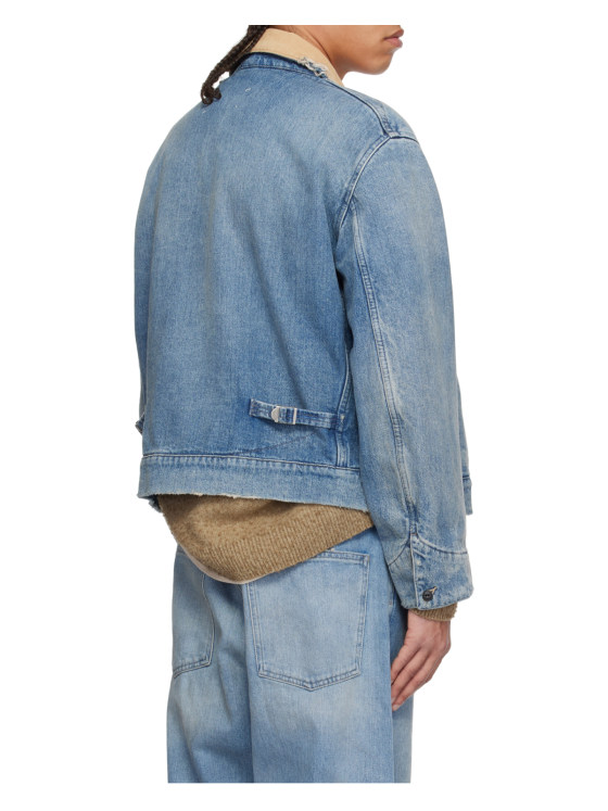 Image 4 of Maison Margiela denim bomber jacket