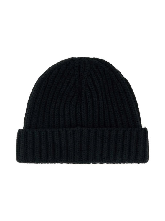 Image 2 of Prada Logo Patch Beanie