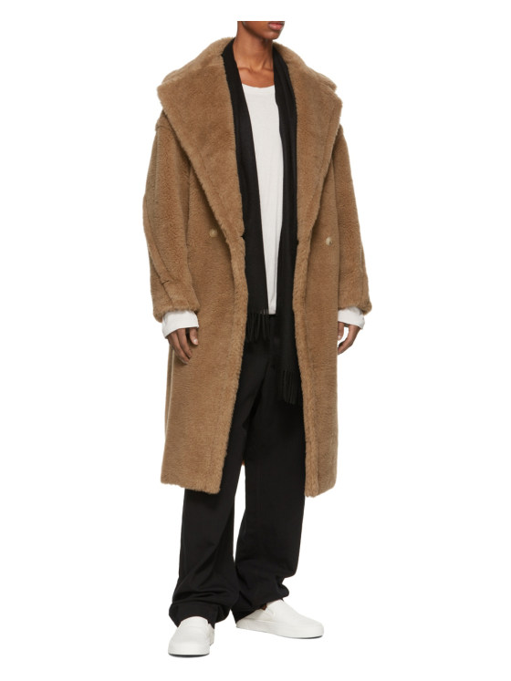 Image 7 of Max Mara Collared Teddy Long Coat