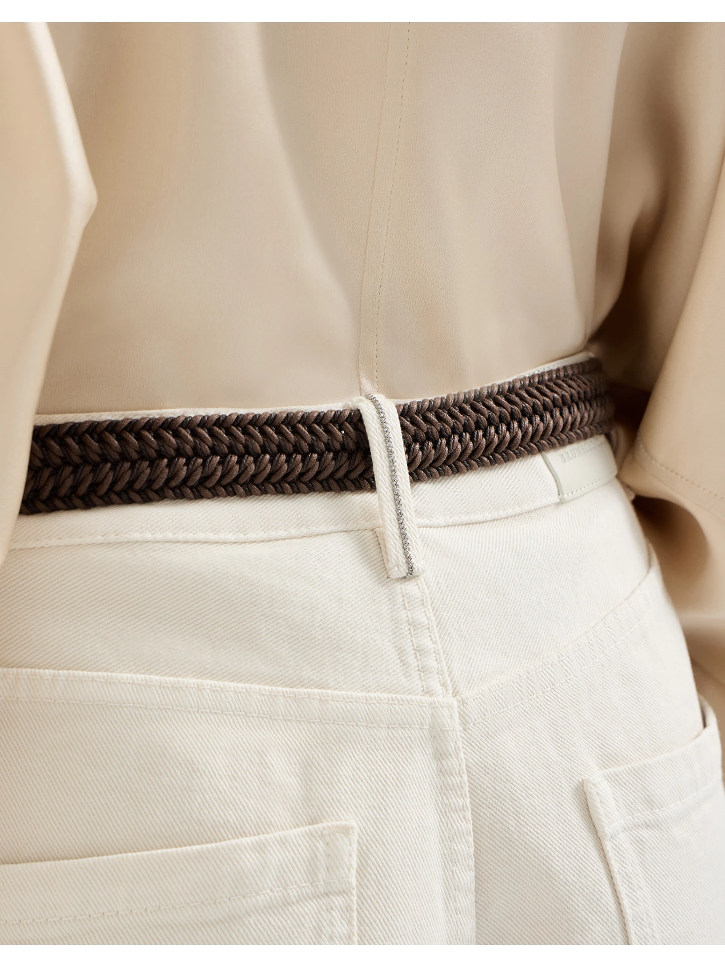 Brunello Cucinelli Embellished Straight-Leg Jeans - SENSER