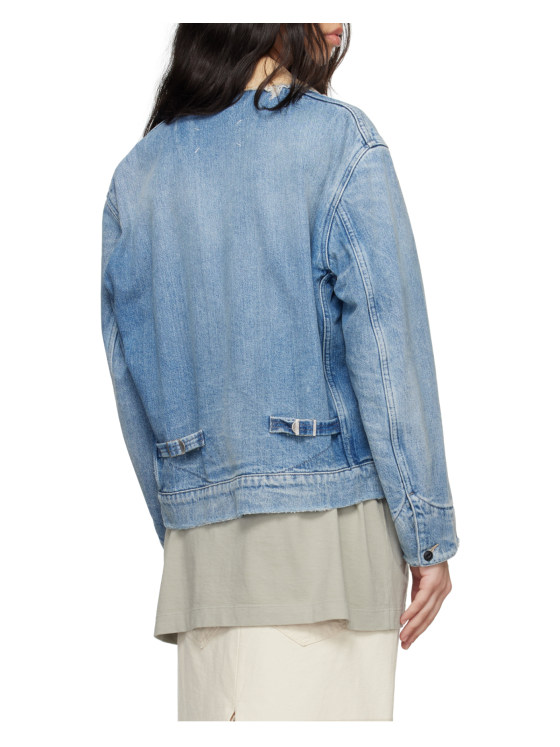 Image 8 of Maison Margiela denim bomber jacket