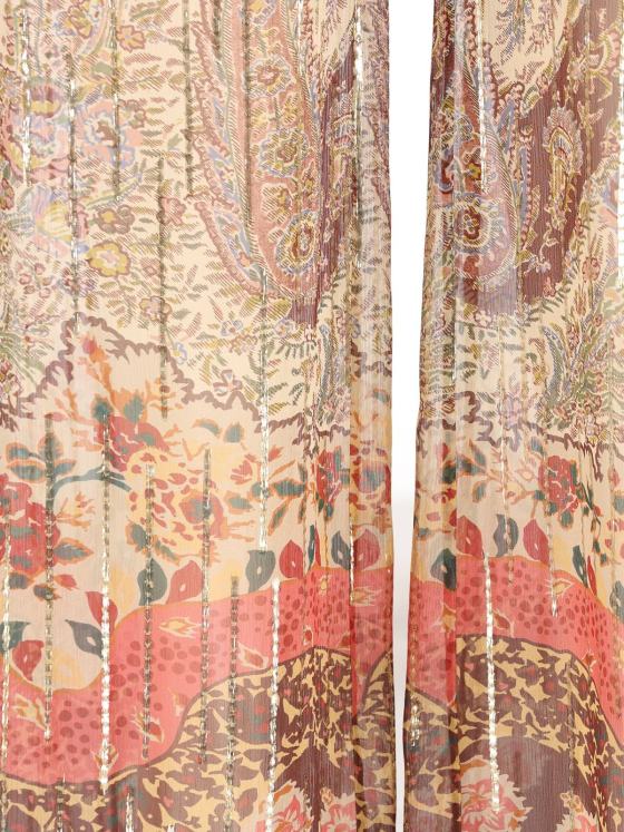 Image 3 of Valentino Printed Wide-Leg Pants